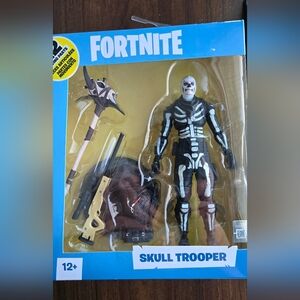 Fortnite Skull Trooper Action Figure - Black and White